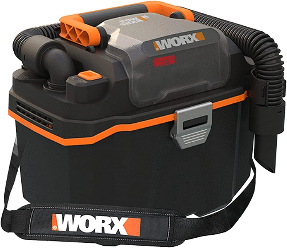 Odkurzacz WORX WX031.9 – kolor czarny i pomarańczowy, napięcie 20 V, do pielęgnacji podłóg