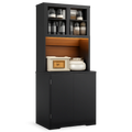 buffet-haut-avec-plan-de-travail-et-eclairage-led-portes-vitrees-etageres-ajustables-pour-cuisine-et-salle-a-manger-vjbseu9055cx