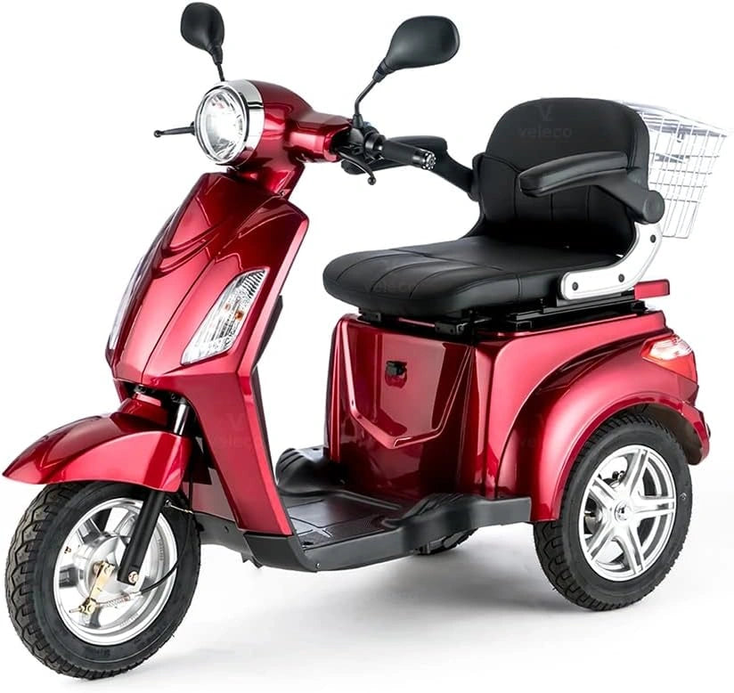 Produkt użytkowy VELECO ZT15 – kolor czerwony, moc 900 W, do codziennego zastosowania