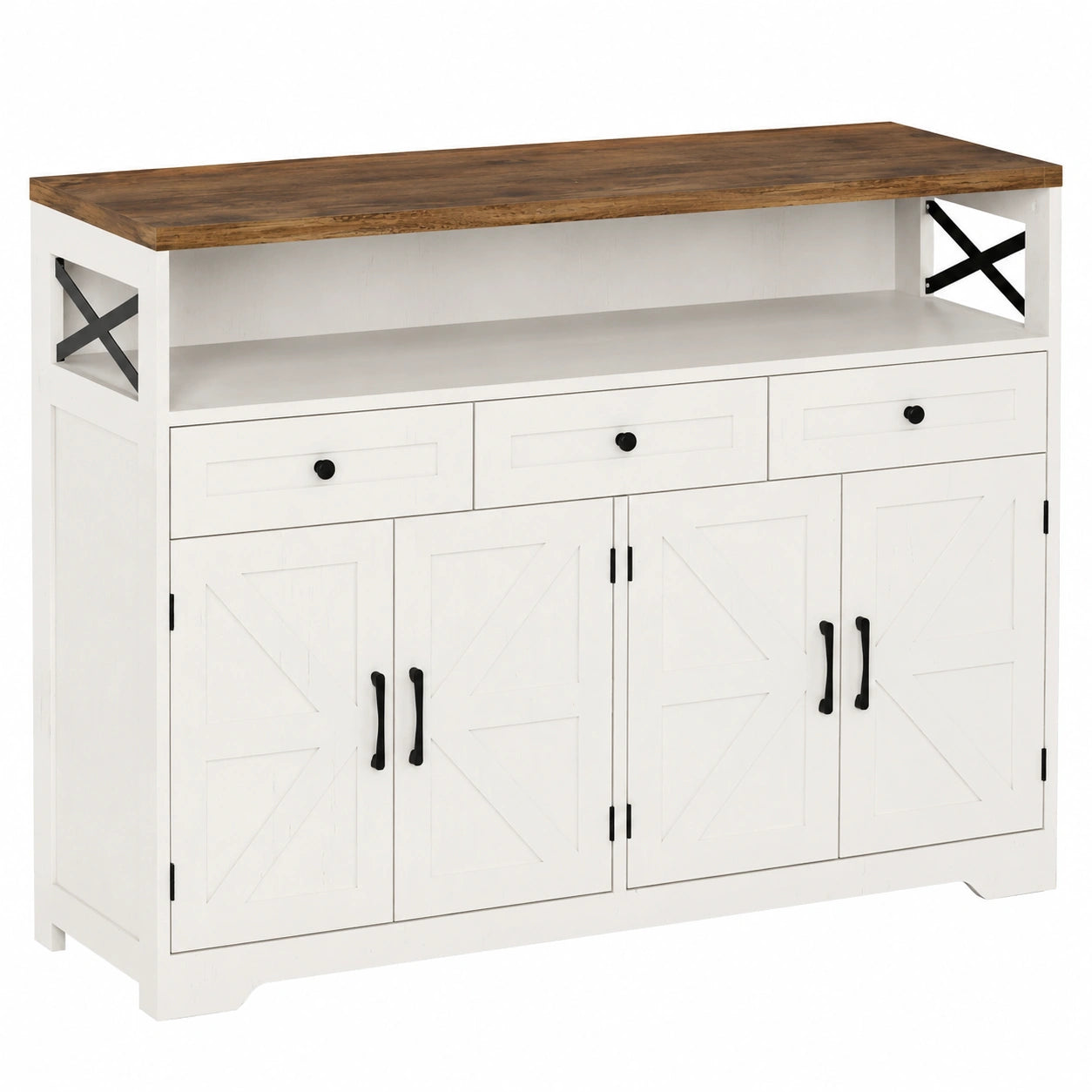 buffet-de-rangement-avec-portes-et-tiroirs-etagere-ouverte-130-x-35-x-95-cm-blanc-pqsrol9031qc