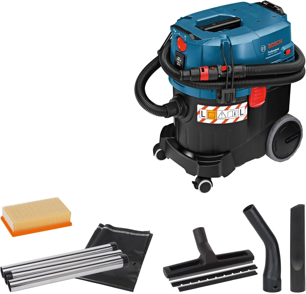 Odkurzacz Bosch Professional – moc 200 W, pojemność 35 l, do pielęgnacji podłóg